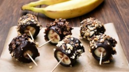 Chocolate Cream Banana Bites