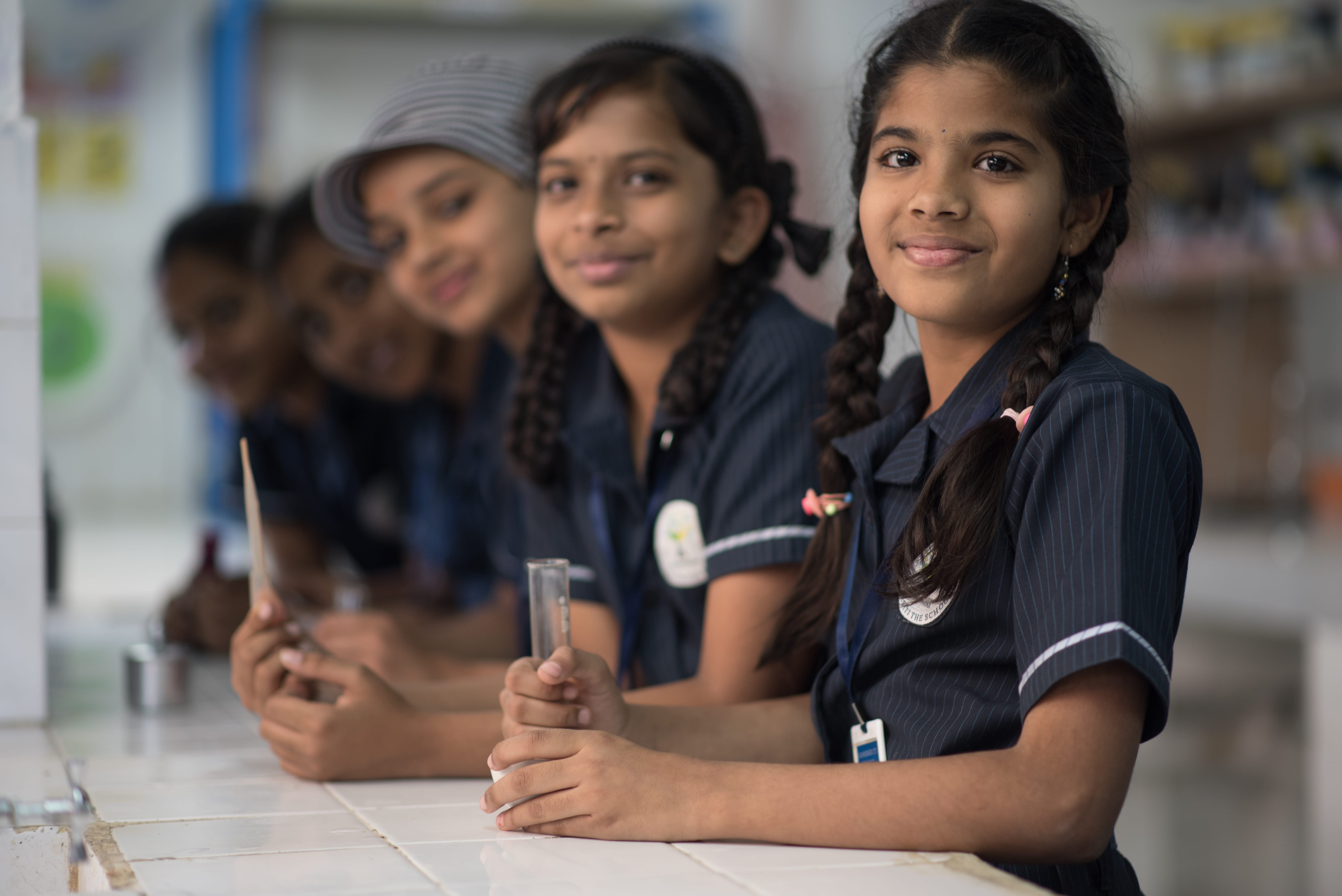 Students wear uniform