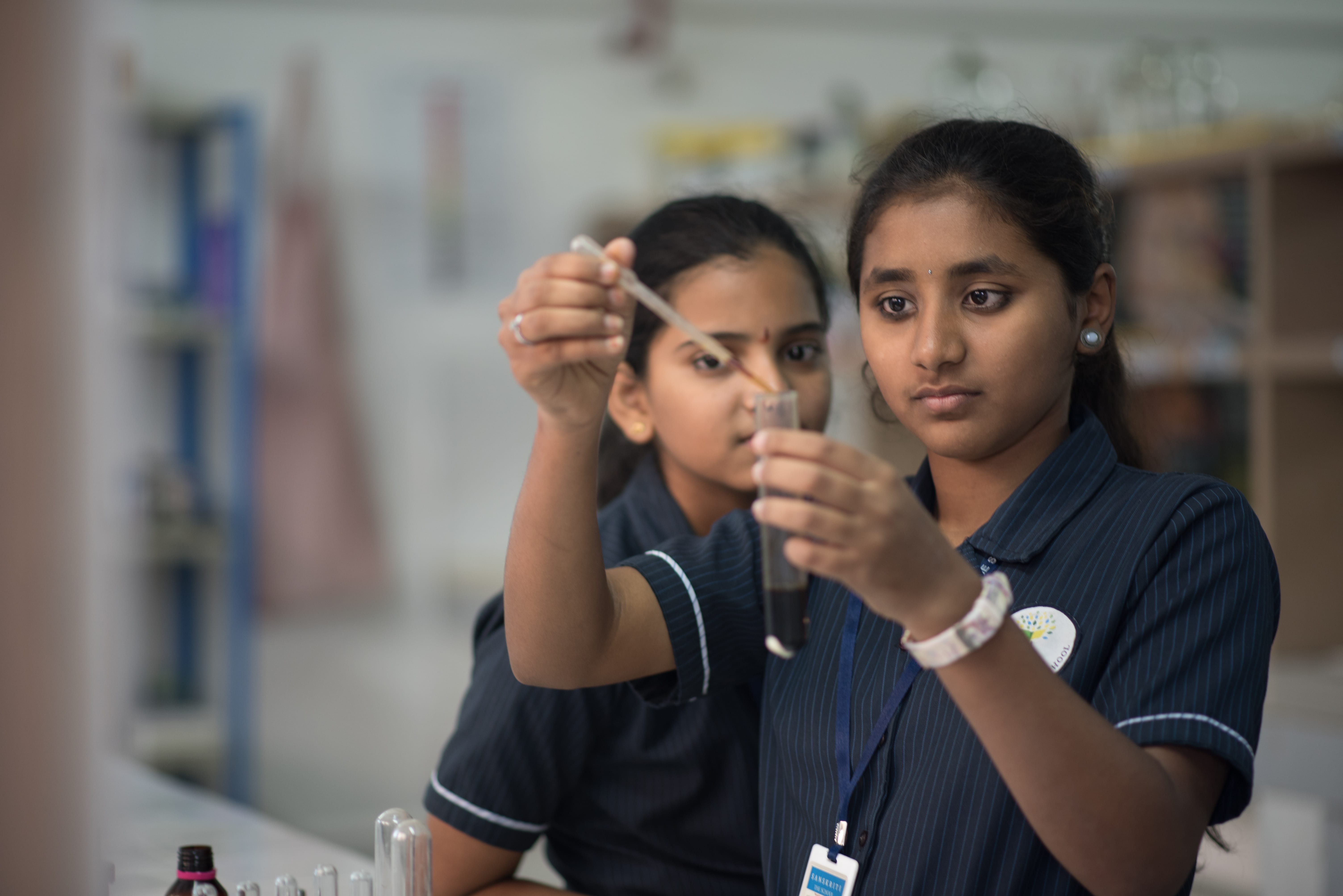 Students wear uniform