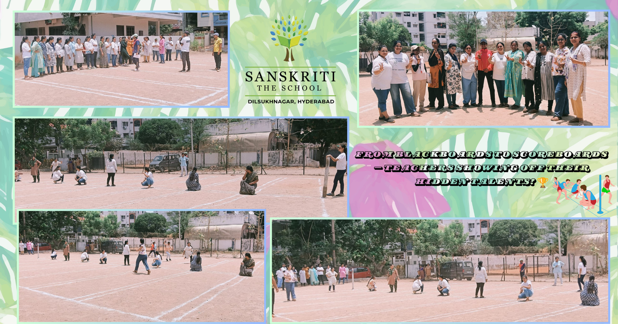 Educators' Confluence session at Sanskriti The School, faculty training moment 1