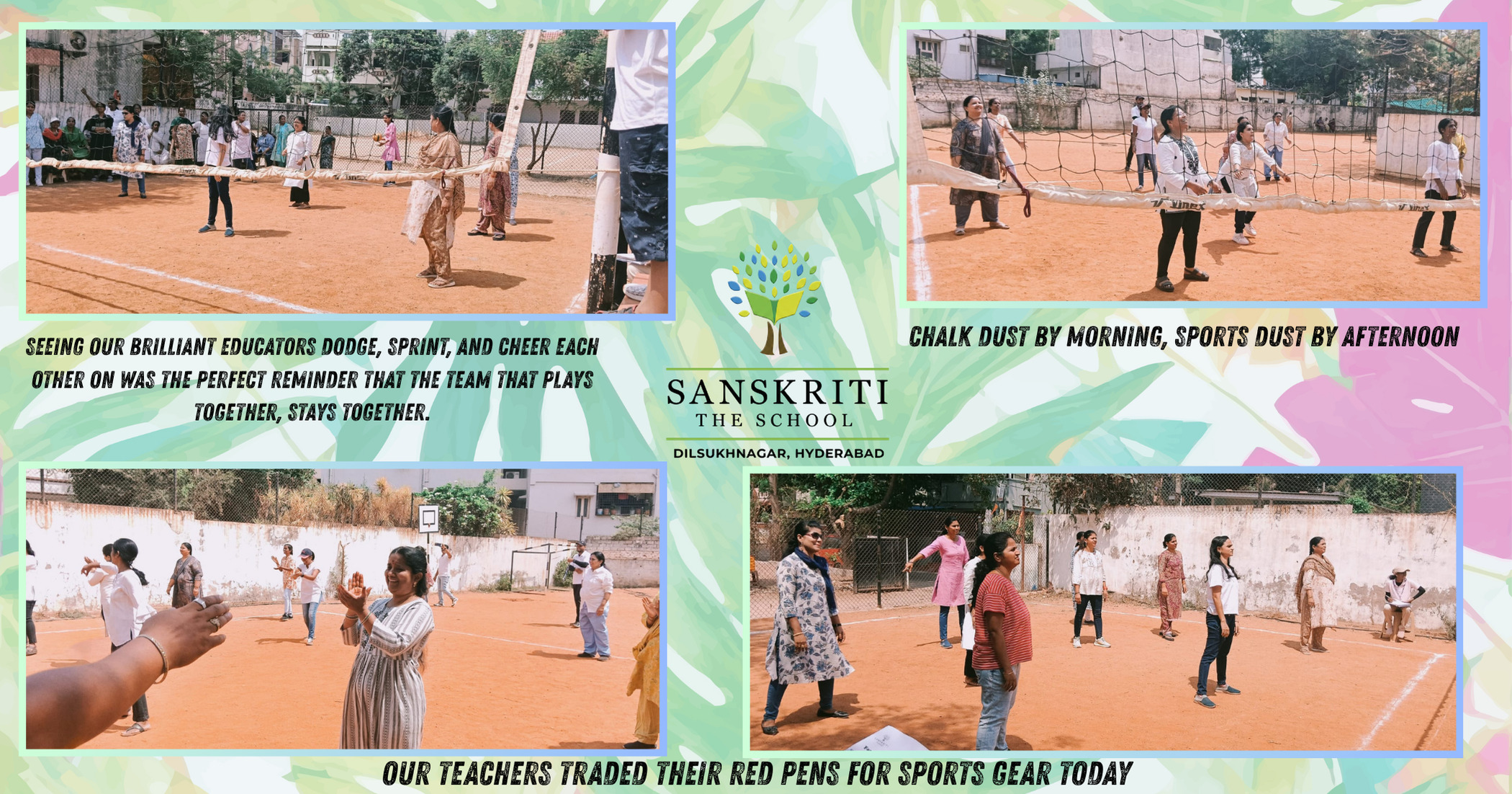 Educators' Confluence session at Sanskriti The School, faculty training moment 2